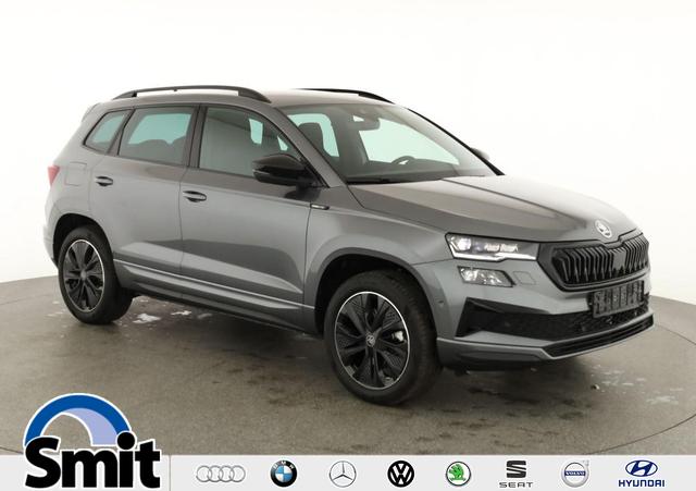 Skoda Karoq - Sportline 4x4 2.0 TDI DSG Sportline, AHK, Navi, Matrix, AreaView, Side, Kamera, el. Klappe, FS-beheizbar, Winter