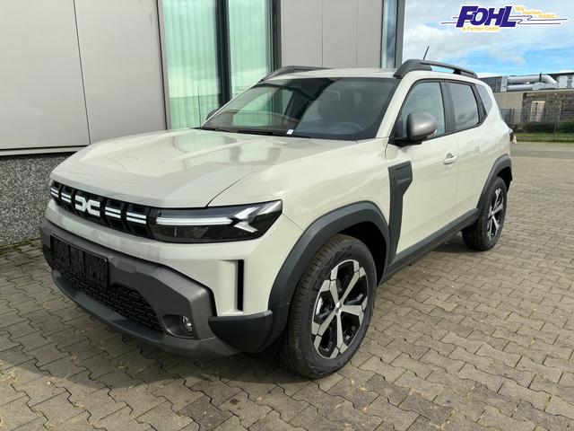 Dacia Duster Extreme 1.8 HYBRID 155 (Benzin/Elektro) AUTOMATIK, 17" Alufelgen "TERGAN", Klimaautomatik, Hands-free, Rückfahrkamera, Parksensoren hinten, LED-Scheinwerfer, Radio 10" + Smartphone-Spiegelung, Abgedunkelte Scheiben, Nebelscheinwerfer, Armlehne, Dachreling, Tempo 