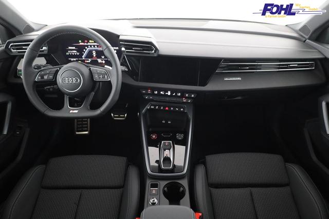 Audi S3 Sportback 2.0 TFSI quattro quattro, 19-Zoll, Matrix, Optik schwarz, Kamera, el. Klappe, 4-J Garantie 