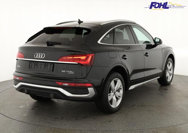 Audi Q5 Sportback 55 TFSI e quattro S line TFSIe S-LINE, AHK, 19-Zoll, Teilleder 