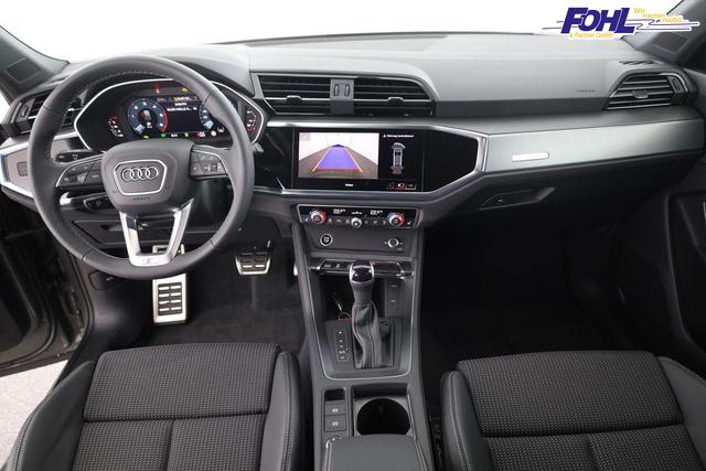 Audi Q3 Sportback 40 TDI quattro S line qu S-LINE, AHK, 19-Zoll, Optik schwarz, Navi, Kamera, el. Klappe 