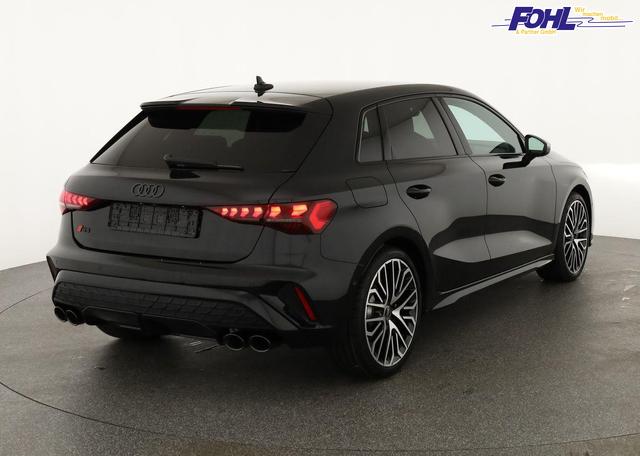 Audi S3 2.0 TFSI quattro Sportback quattro, 19-Zoll, Matrix, Optik schwarz, Kamera, el. Klappe, 4-J Garantie 