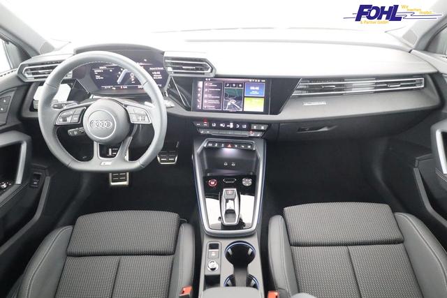 Audi S3 2.0 TFSI quattro Sportback quattro, 19-Zoll, Matrix, Optik schwarz, Kamera, el. Klappe, 4-J Garantie 