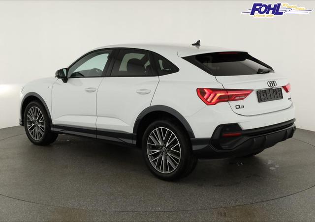 Audi Q3 Sportback 40 TDI quattro S line qu S-LINE, AHK, 19-Zoll, Optik schwarz, Navi, Kamera, el. Klappe 