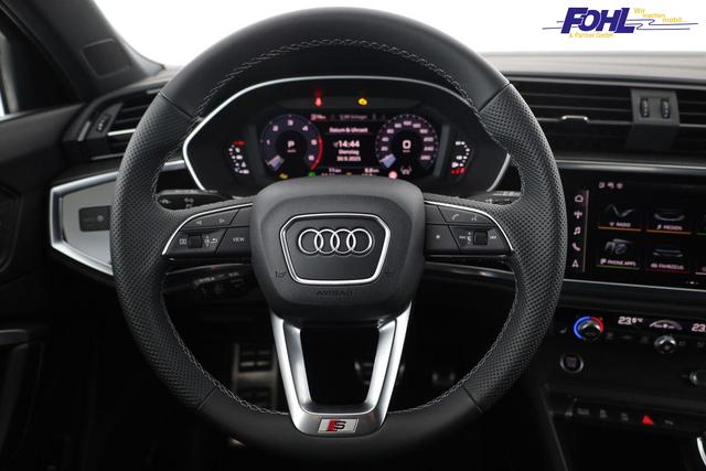 Audi Q3 Sportback 40 TDI quattro S line qu S-LINE, AHK, 19-Zoll, Optik schwarz, Navi, Kamera, el. Klappe 