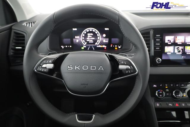 Skoda Karoq 1.5 TSI DSG 130 Jahre, AHK, el. Klappe, Kamera, Ladeboden, Winter 