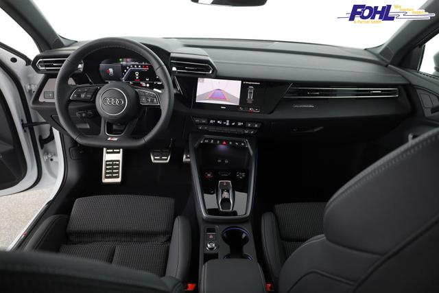 Audi S3 2.0 TFSI quattro Sportback quattro, Pano, 19-Zoll, Matrix, Optik schwarz, Kamera, el. Klappe, 4-J Garantie 