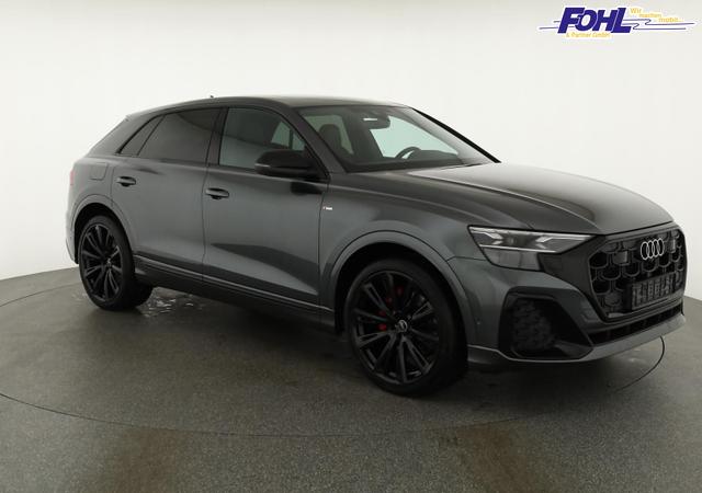 Audi Q8 50 TDI quattro qu S-LINE, Luft, Pano, B&O, 23-Zoll, AHK, Leder, AreaView, Optik schwarz 