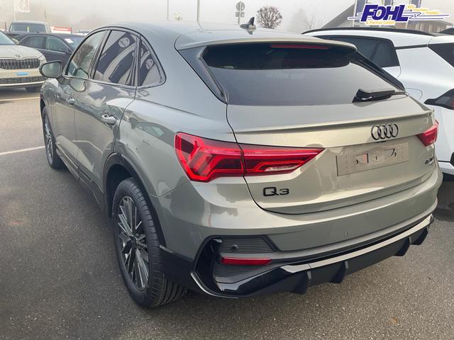 Audi Q3 Sportback 45 TFSI quattro S line qu S-LINE, AHK, 19-Zoll, Optik schwarz, Navi, Kamera, el. Klappe 