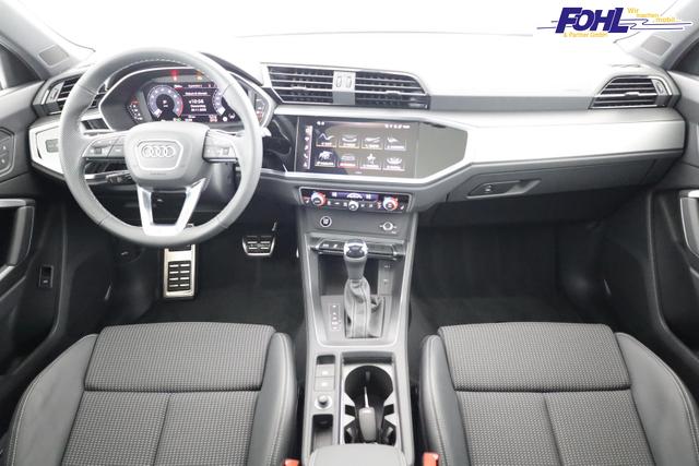 Audi Q3 Sportback 45 TFSI quattro S line qu S-LINE, Pano, AHK, 19-Zoll, Optik schwarz, Navi, Kamera, el. Klappe, 4 J.-Garantie 