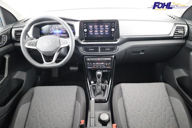 Volkswagen T-Cross 1.0 TSI 85 kW Life DSG Life, IQ.Light, AHK, ACC, Kamera, 17-Zoll, Winterpaket 