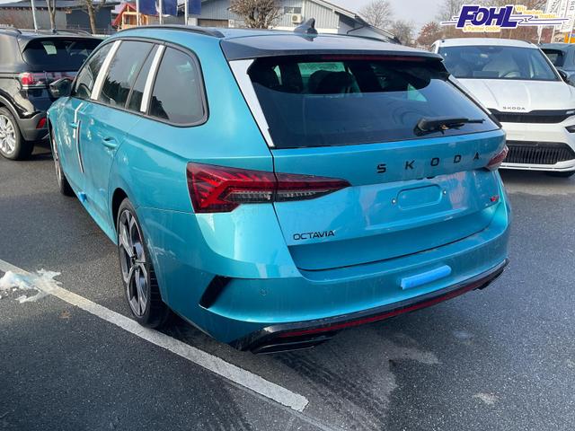 Skoda Octavia Combi RS 2.0 TSI DSG, Sonderlackierung, AHK, 19 Zoll, Canton, el. Klappe, Navi, Matrix, sofort 