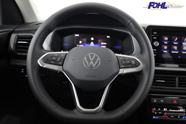 Volkswagen T-Cross 1.0 TSI 85 kW Life Life, AHK, IQ.Light, Kamera, ACC, Side. Winter, 17-Zoll 