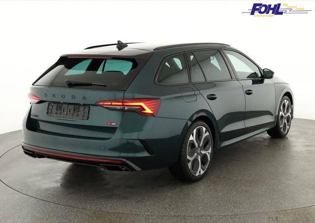 Skoda Octavia Combi RS 2.0 TSI DSG, Sonderlackierung, AHK, 19 Zoll, Canton, el. Klappe, Navi, Matrix, sofort 