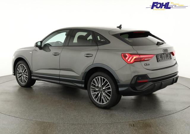 Audi Q3 Sportback 45 TFSI quattro S line qu S-LINE, AHK, 19-Zoll, Optik schwarz, Navi, Kamera, el. Klappe 