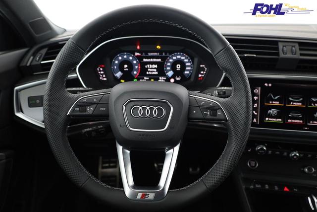 Audi Q3 Sportback 45 TFSI quattro S line qu S-LINE, AHK, 19-Zoll, Optik schwarz, Navi, Kamera, el. Klappe 