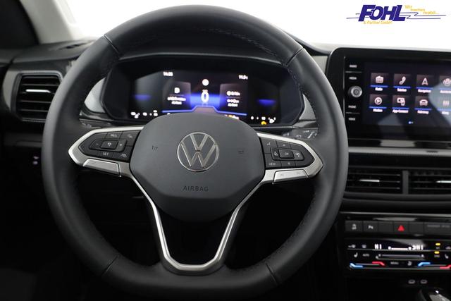 Volkswagen T-Cross 1.5 TSI 110 kW Life DSG Life, AHK, IQ.Light, ACC, Side, Kamera, 17-Zoll, Winterpaket 