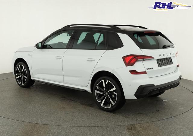 Skoda Kamiq Monte Carlo 1.5 TSI Carlo, Matrix, AHK, 18-Zoll, Pano, Navi, el. Klappe, 5 J.-Garantie 