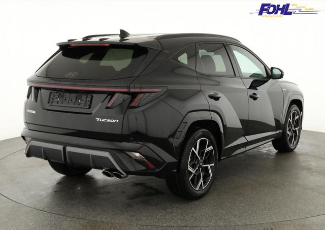 Hyundai TUCSON N Line 2WD 1.6 T-GDI DCT N-LINE, Navi, AreaView, Side, Winter, el. Klappe, 19-Zoll, Teilleder 