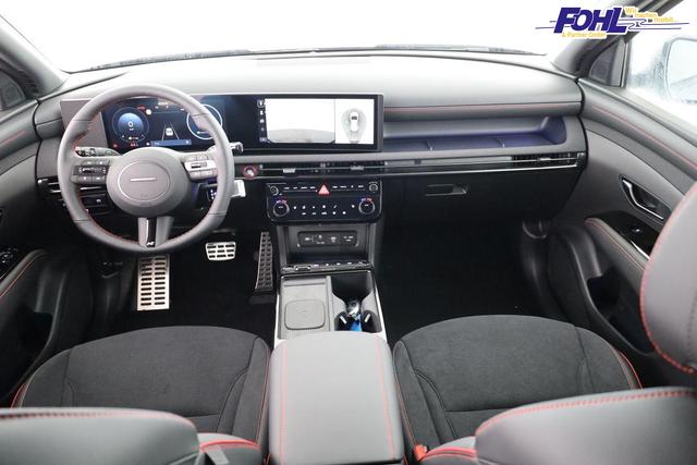 Hyundai TUCSON N Line 2WD 1.6 T-GDI DCT N-LINE, Navi, AreaView, Side, Winter, el. Klappe, 19-Zoll, Teilleder 