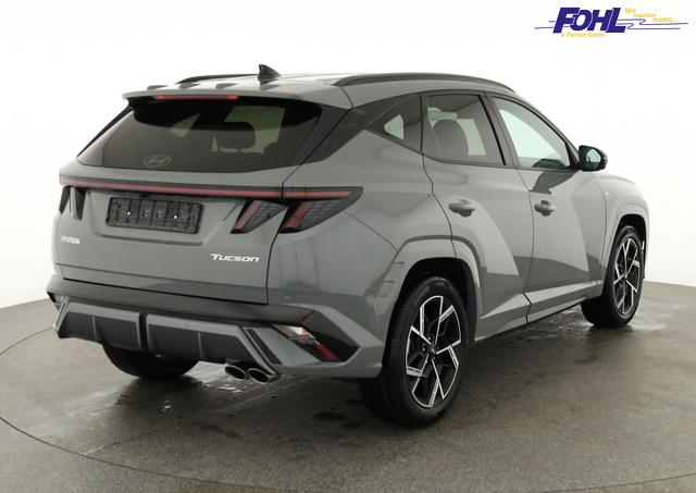 Hyundai TUCSON N Line 2WD 1.6 T-GDI DCT N-LINE, Navi, AreaView, Side, Winter, el. Klappe, 19-Zoll, Teilleder 