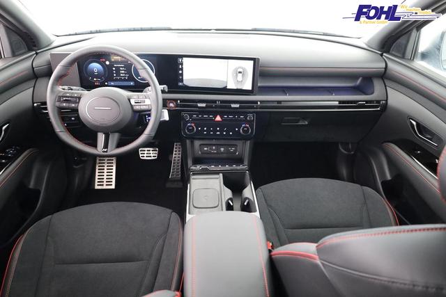 Hyundai TUCSON N Line 2WD 1.6 T-GDI DCT N-LINE, Navi, AreaView, Side, Winter, el. Klappe, 19-Zoll, Teilleder 