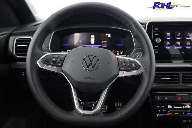 Volkswagen T-Cross 1.5 TSI 110 kW R-Line DSG R-Line, Navi, AHK, IQ.Light, Kamera, Side, Winter, 18-Zoll 