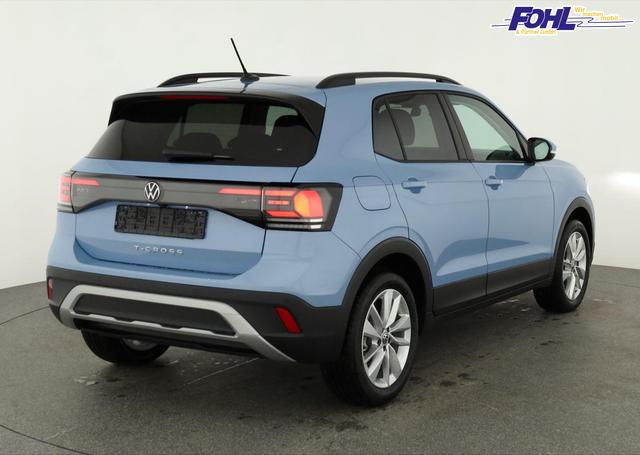 Volkswagen T-Cross 1.0 TSI 85 kW Life DSG Life, AHK, IQ.Light, Kamera, ACC, Side, Winter, 17-Zoll 