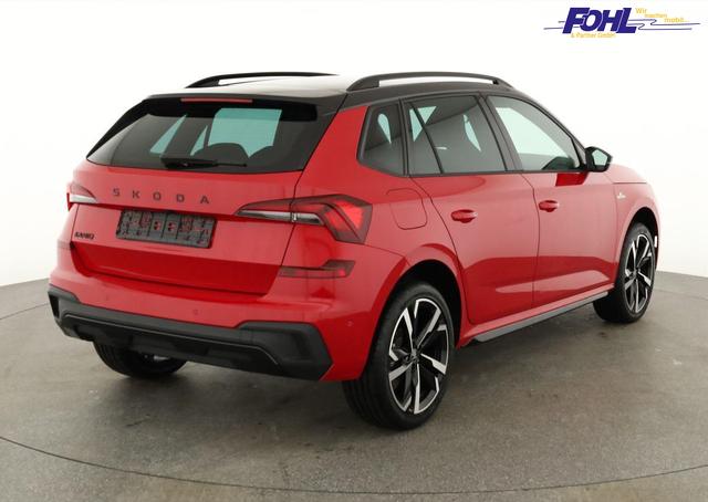 Skoda Kamiq Monte Carlo 1.5 TSI Carlo, Matrix, AHK, 18-Zoll, Pano, Navi, el. Klappe, 5 J.-Garantie 