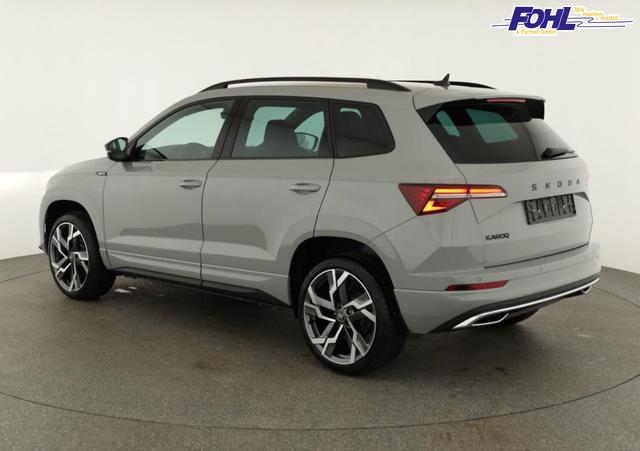 Skoda Karoq Sportline 1.5 TSI DSG Sportline, AHK, Navi, Matrix, Side, el. Klappe, Winter, 5 J.-Garantie, 19-Zoll 