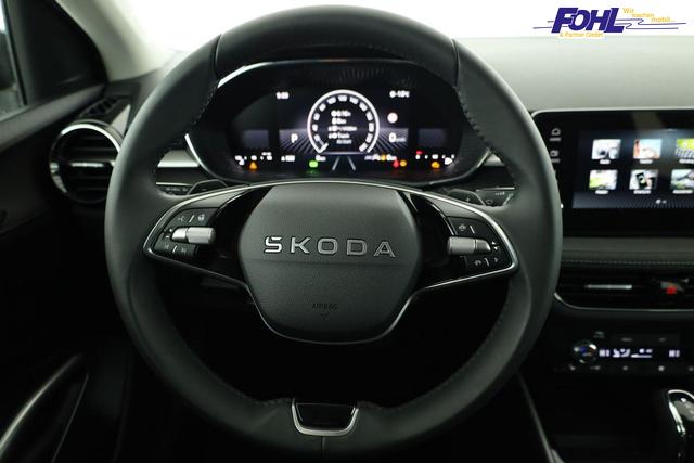 Skoda Fabia Selection 1.0 TSI DSG Selection, 15-Zoll schwarz, Winter, Ladeboden 