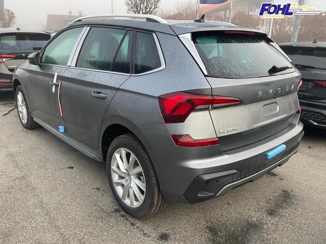 Skoda Kamiq Selection 1.0 TSI DSG 130 Jahre, AHK, LED, Side, ACC, Kamera, el. Klappe, Winter, 17-Zoll 