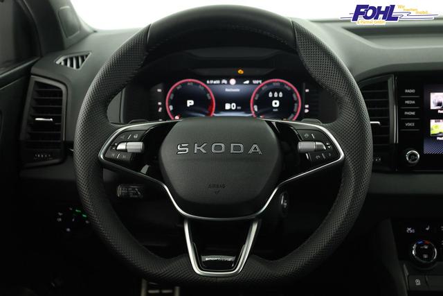 Skoda Karoq Sportline 1.5 TSI DSG Sportline, AHK, Navi, Matrix, Kamera, el. Klappe, 5-J. Garantie 