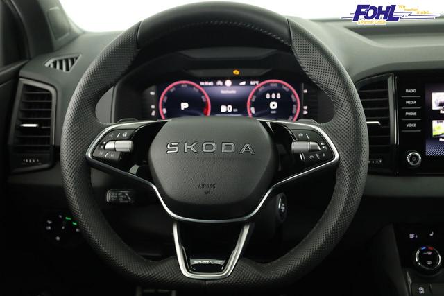 Skoda Karoq Sportline 1.5 TSI DSG Sportline, AHK, Navi, Matrix, Kamera, el. Klappe, 5-J. Garantie 
