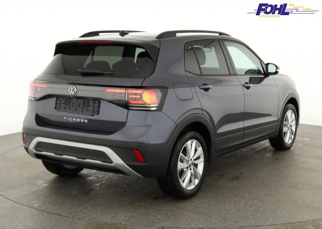 Volkswagen T-Cross 1.0 TSI 85 kW Life DSG Life, AHK, LED, Kamera, Side, ACC, Winter, sofort 