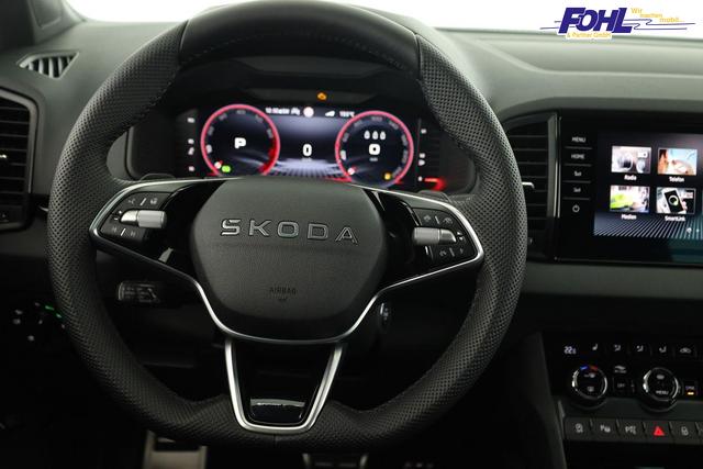 Skoda Karoq Sportline 1.5 TSI DSG Sportline, AHK, Navi, CANTON, Matrix, AreaView, Side, Kamera, el. Klappe, FS-beheizbar 