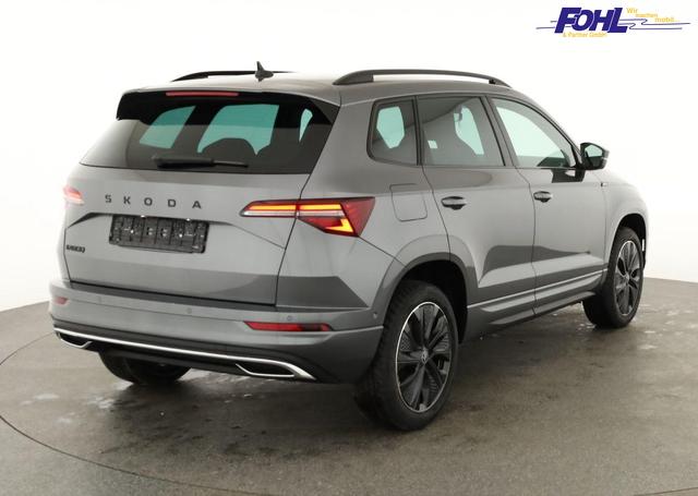 Skoda Karoq Sportline 1.5 TSI DSG Sportline, AHK, Navi, CANTON, Matrix, AreaView, Side, Kamera, el. Klappe, FS-beheizbar 