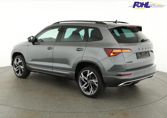 Skoda Karoq Sportline 1.5 TSI DSG Sportline, Pano, AHK, Navi, CANTON, Matrix, AreaView, Side, FS-beheizbar, 19-Zoll 