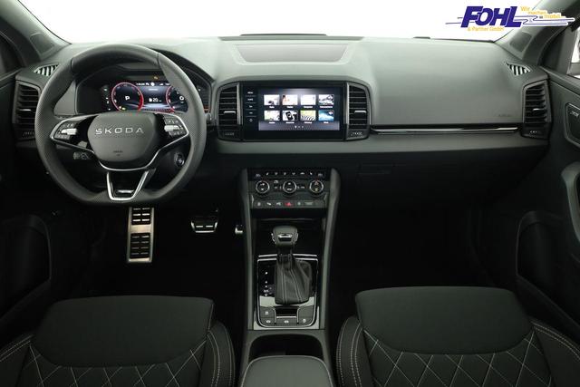 Skoda Karoq Sportline 1.5 TSI DSG Sportline, Pano, AHK, Navi, CANTON, Matrix, AreaView, Side, FS-beheizbar, 19-Zoll 