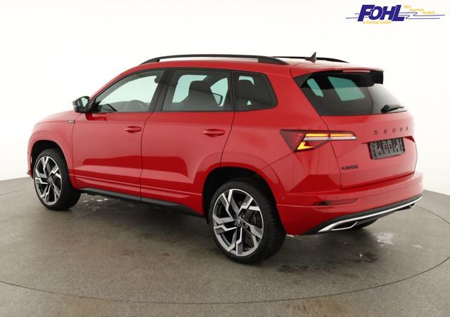Skoda Karoq Sportline 1.5 TSI DSG Sportline, Pano, AHK, Navi, CANTON, Matrix, AreaView, Side, FS-beheizbar, 19-Zoll 
