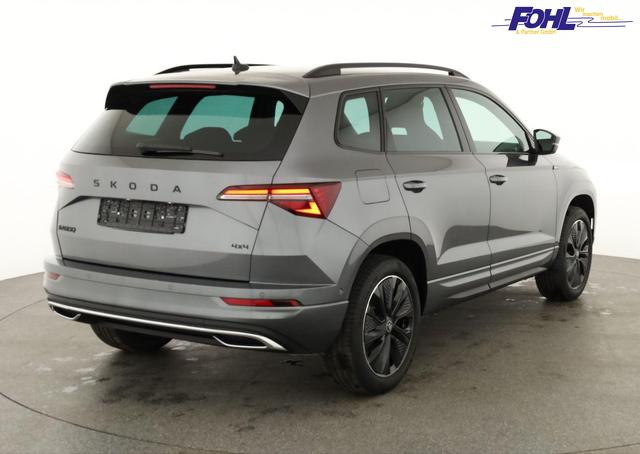 Skoda Karoq Sportline 4x4 2.0 TDI DSG Sportline, AHK, Navi, Matrix, AreaView, Side, Kamera, el. Klappe, FS-beheizbar, Winter 