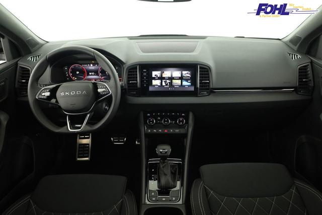 Skoda Karoq Sportline 4x4 2.0 TDI DSG Sportline, AHK, Navi, Matrix, AreaView, Side, Kamera, el. Klappe, FS-beheizbar, Winter 