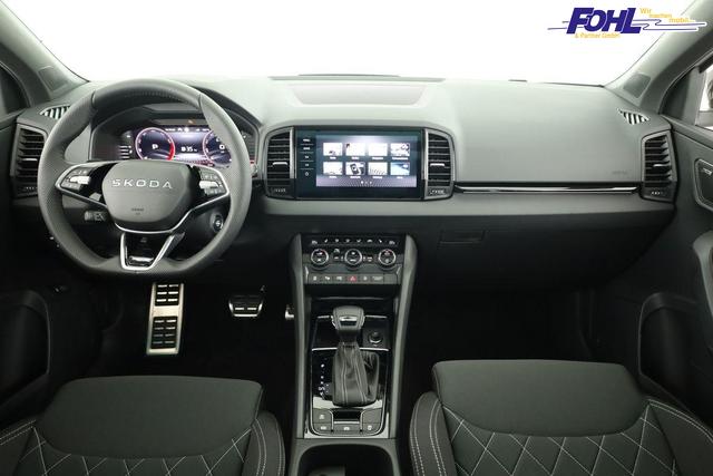 Skoda Karoq Sportline 1.5 TSI DSG Sportline, Pano, AHK, Navi, CANTON, Matrix, AreaView, Side, FS-beheizbar, 19-Zoll 
