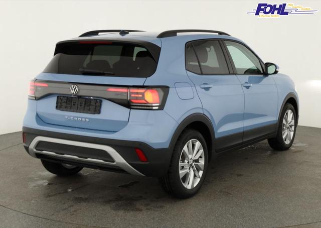 Volkswagen T-Cross 1.5 TSI 110 kW Life DSG Life, AHK, LED, Kamera, Side, ACC, Winter, sofort 
