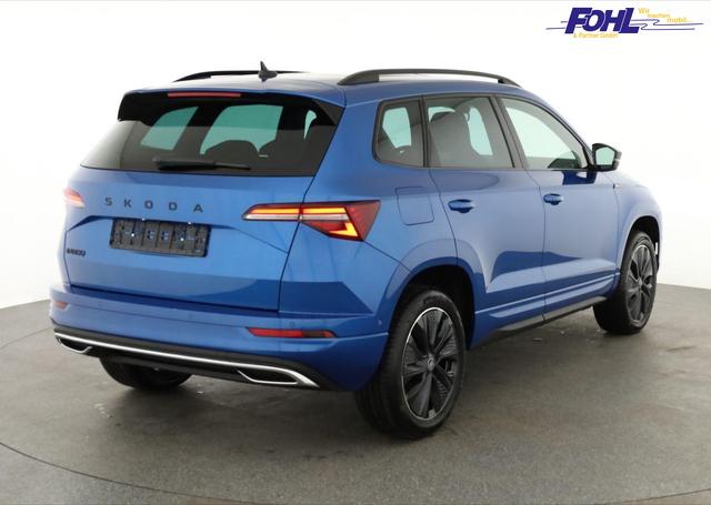 Skoda Karoq Sportline 1.5 TSI DSG Sportline, Pano, AHK, Navi, CANTON, Matrix, AreaView, Side, FS-beheizbar 