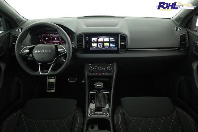 Skoda Karoq Sportline 1.5 TSI DSG Sportline, Pano, AHK, Navi, CANTON, Matrix, AreaView, Side, FS-beheizbar 