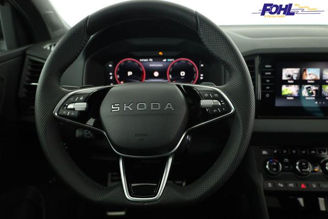 Skoda Karoq Sportline 1.5 TSI DSG Sportline, Pano, AHK, Navi, CANTON, Matrix, AreaView, Side, FS-beheizbar 