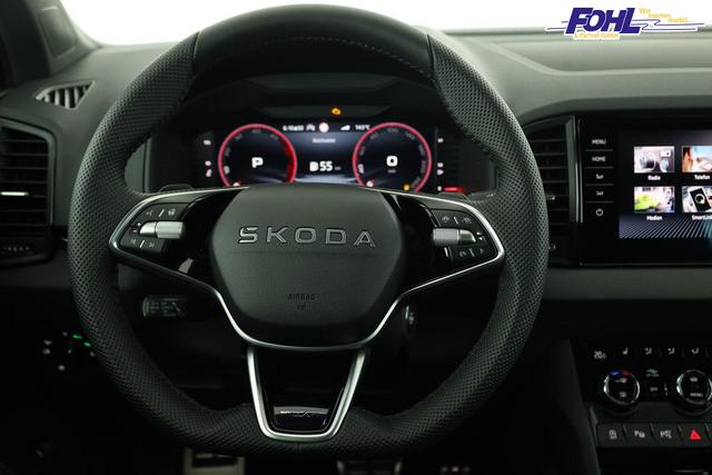 Skoda Karoq Sportline 4x4 2.0 TDI DSG Sportline, Pano, AHK, Navi, Matrix, AreaView, Side, Kamera, el. Klappe, FS-beheizbar, Winter 