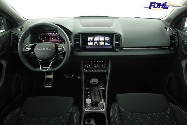 Skoda Karoq Sportline 2.0 TDI DSG Sportline, AHK, Navi, CANTON, Matrix, AreaView, Side, Kamera, el. Klappe, FS-beheizbar 