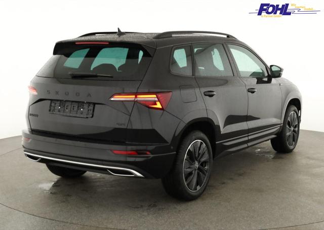 Skoda Karoq Sportline 4x4 2.0 TDI DSG Sportline, Pano, AHK, Navi, Matrix, AreaView, Side, Kamera, el. Klappe, FS-beheizbar, Winter 